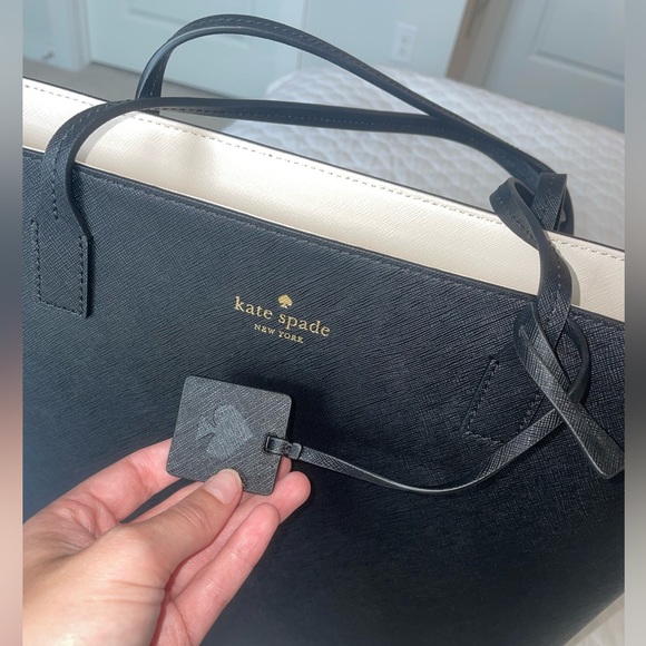 Kate Spade Black Tote Purse - Picture 2 of 12